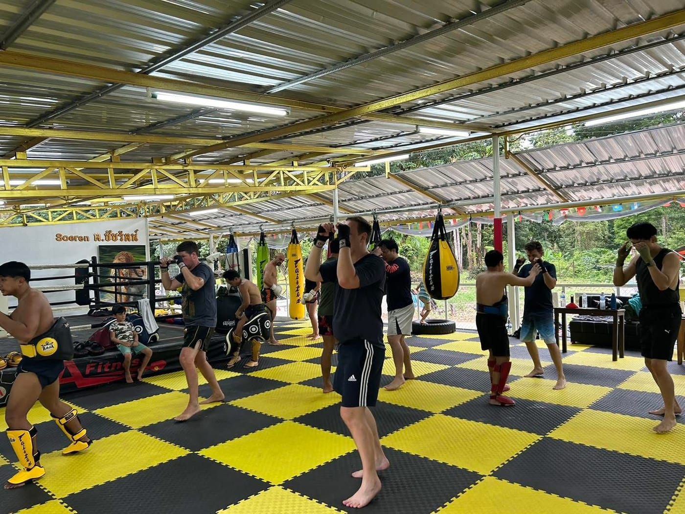 Photograph of Thai boxing Soeren