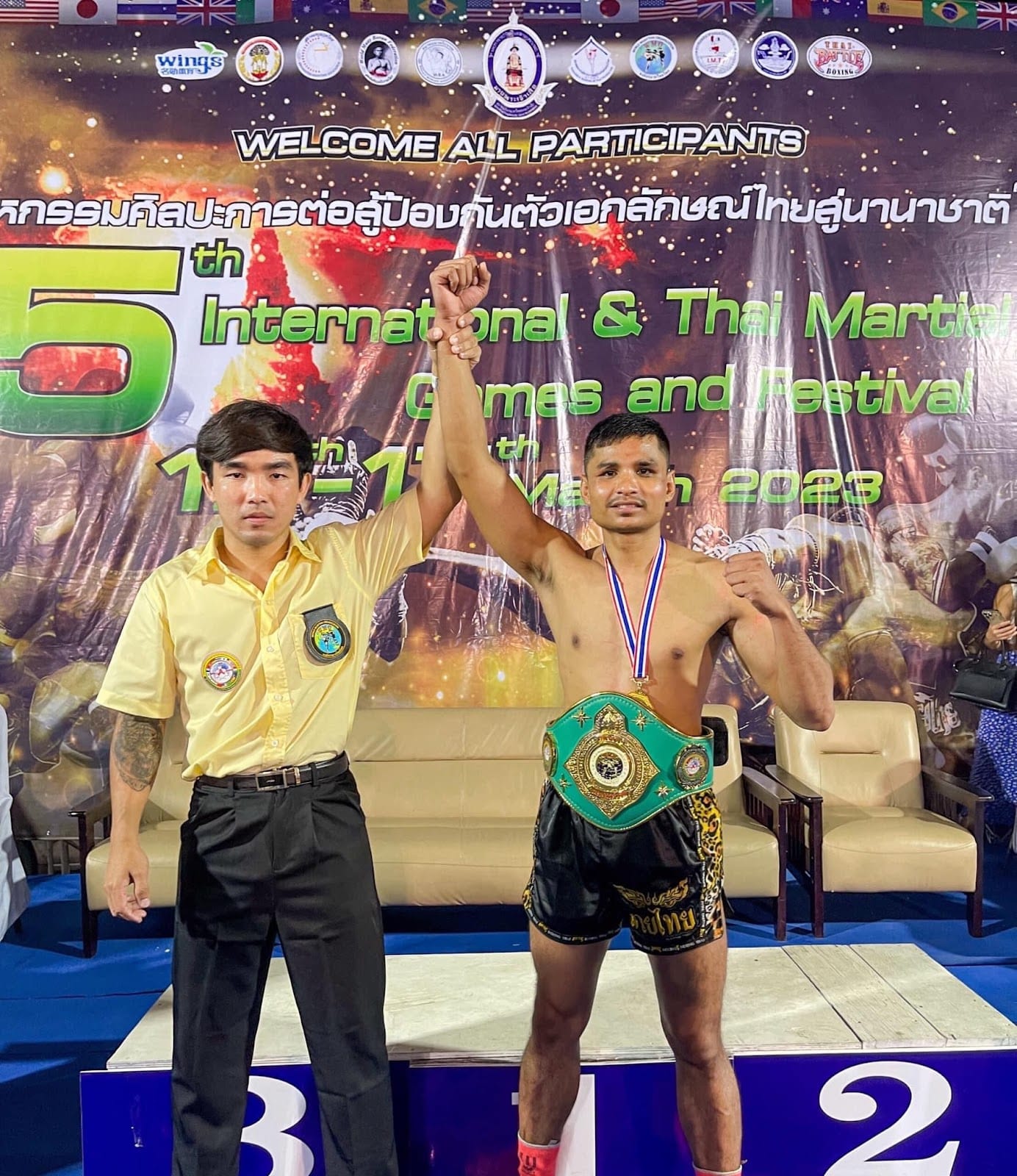 Photograph of เอ็มซีมวยไทย