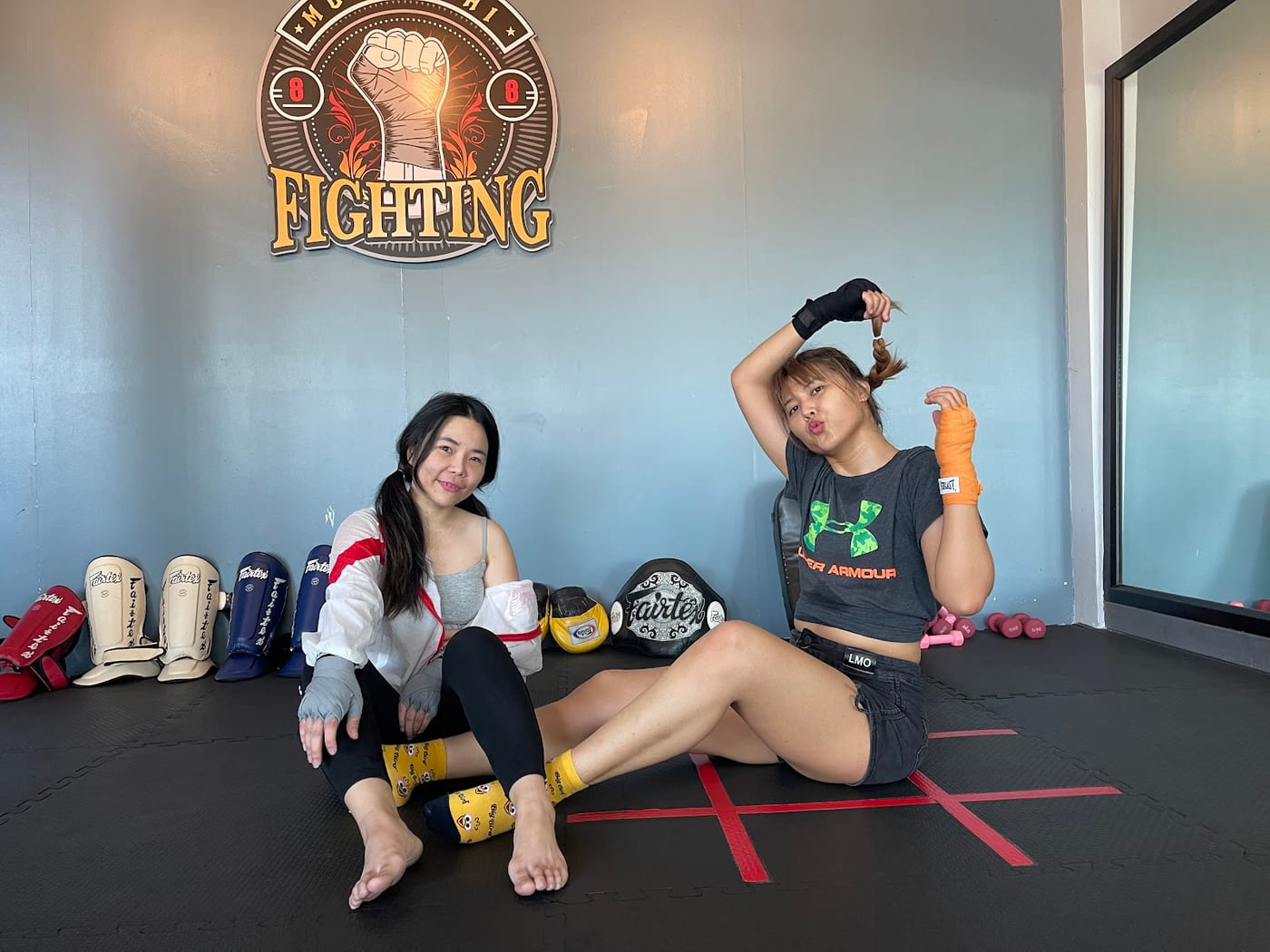 Photograph of Fighting Muaythai